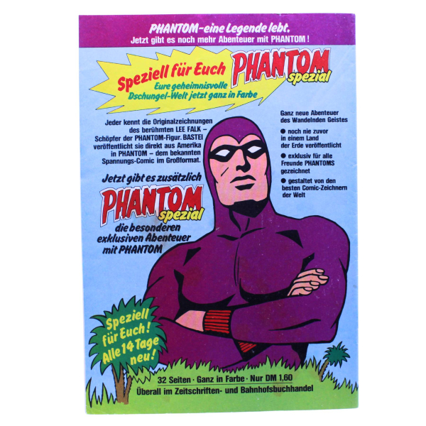 Phantom Spezial Nr. 5 (1979) – Die Fälscher aus dem Spielcasino | Bastei | hoppla-stuff.de